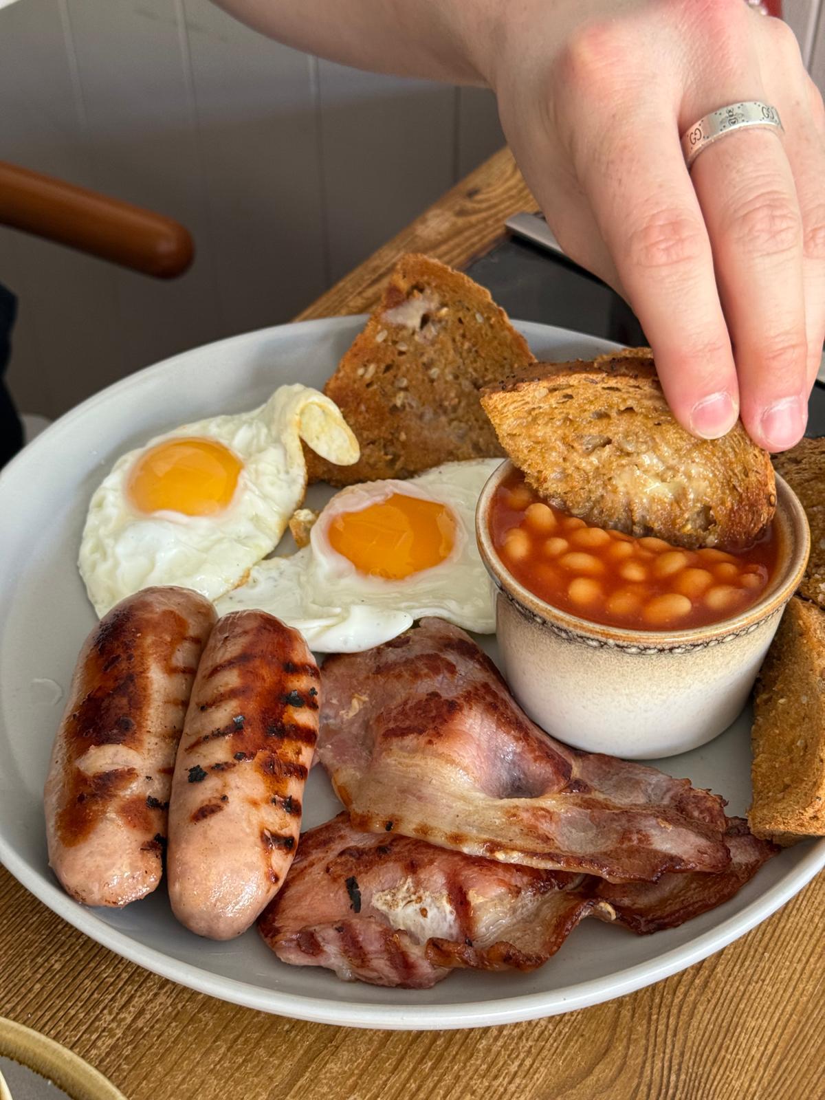 Breakfast plate